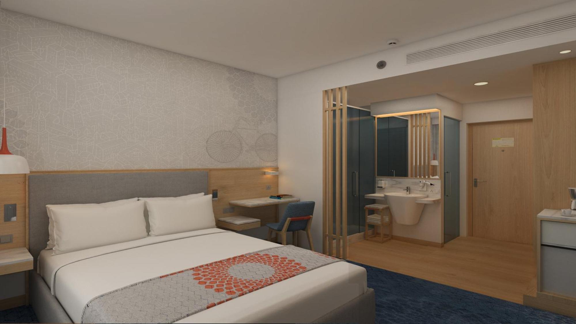 Holiday Inn Express Bengaluru Whitefield Itpl By Ihg Exterior foto